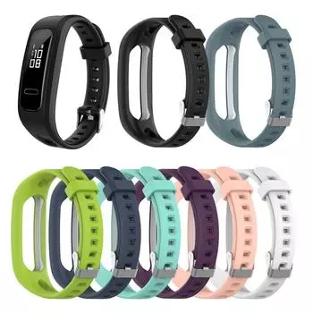 Тонкий мягкий силиконовый ремешок для часов для Huawei Honor Band 4 Running Version 3E