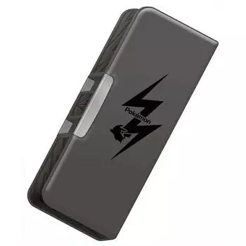 Тонкий пенал Showa Note Pokemon, открытый, серия Simple Series, черный, 367729801, двухсторонний