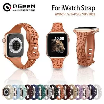 Тонкий ремешок для Apple Watch Band 40 мм, 41 мм, 42 мм, 38 мм, 49, 44 мм, 45 мм, силиконовый браслет с гравировкой Correa Series 8, 7, 6, 9, 5, 4, 3 SE Ultra For iWatch 49mm Ultra белый