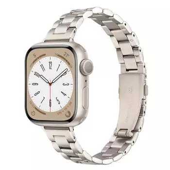 Тонкий ремешок для Apple Watch Band 45 мм 41 мм 44 мм 40 мм 42 мм 38 мм 49 мм браслет из нержавеющей стали Iwatch Series 8 7 6 SE 3 Ultra 38/40/41mm