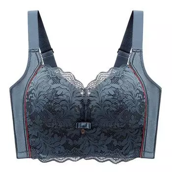 Тонкий, собранный и закрытый, с полной чашкой, коррекция груди, антипровисание, антирасширение, чехол для бюстгальтера большого размера 36/80B чёрный