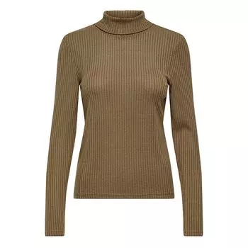 Тонкий свитер с высоким воротником и длинными рукавами Zandra ТОЛЬКО для женщин XS темно-зеленого