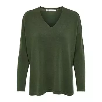 Тонкий свитер Victoria с v-образным вырезом ТОЛЬКО для женщин XS коричневый