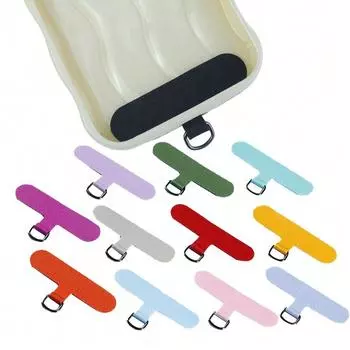 Тонкий зажим фиксированная прокладка прочный ремешок для мобильного телефона крючок для карт для мужчин и женщин подвесное украшение прокладка для мобильного телефона black