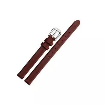 Тонкий женский ремешок для часов, сменный ремешок с пряжкой, модные женские аксессуары для часов 8mm коричневый