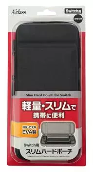 Тонкий жесткий чехол для Switch (черный)