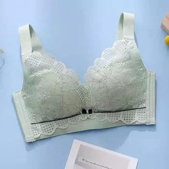 Тонкое кольцо без стали собирает бесшовное нижнее белье, дышащее и удобное, большой бюстгальтер и маленький женский регулируемый чехол для бюстгальтера 34/75BC лимонно-желтый