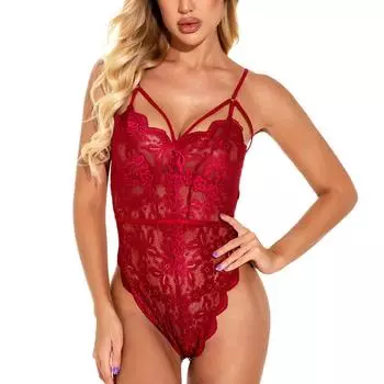 Тонкое кружевное нижнее белье сексуальные колготки пятно поставка женская домашняя одежда пижамы S