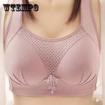 Тонкое нижнее белье большого размера, женский непровисающий бюстгальтер без стального кольца для получения вспомогательных бюстгальтеров для регулировки груди для женщин 44/100C