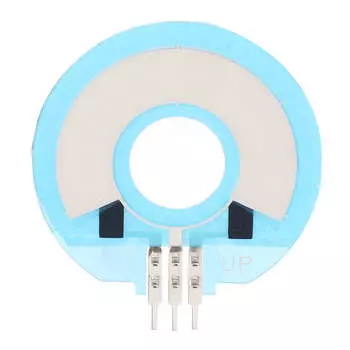 Тонкопленочный датчик давления с высокой чувствительностью и быстрым откликом, резистивный пленочный датчик положения 5K, 0,45 мм