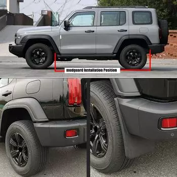 TONLINKER автомобильное крыло для GWM Tank 300 2022 2023-брызговики передние и задние крылья брызговики 4 шт. Thickened Version A
