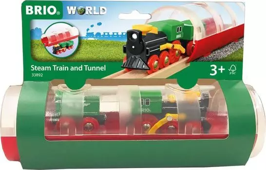 Тоннель для паровоза BRIO 33892 и