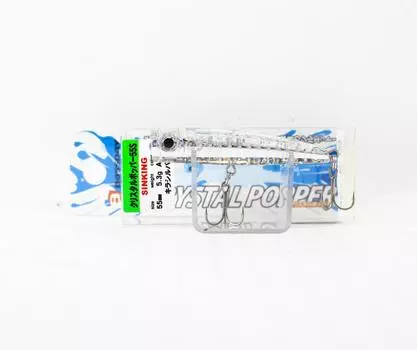 Тонущая приманка Bassday Crystal Popper 55S 5,3 грамма AL-476 (2308)