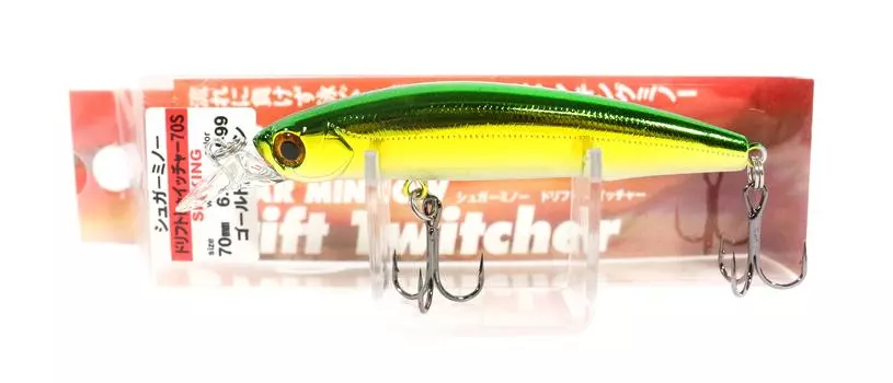 Тонущая приманка Bassday Sugar Minnow Drift Twitcher 70S M-99 (6216)