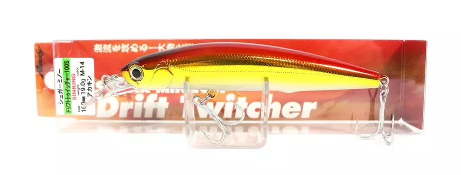 Тонущая приманка Bassday Sugar Minnow Drift Twitcher 100S M-14 (2066)