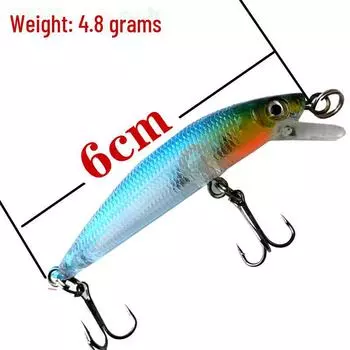 Тонущая приманка для гольяна: Искусственная приманка с наклонным ртом для дальнего заброса, медленно тонущий карандаш для ловли мандаринки. head (Minnow) красный