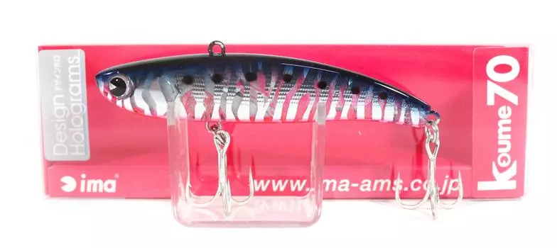 Тонущая приманка Ima Koume 70 с бесшумной вибрацией X3838 (9346)