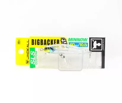 Тонущая приманка Jackall Big Backer Fit Minnow 60 10,8 грамм Нама Ширасу (2127)