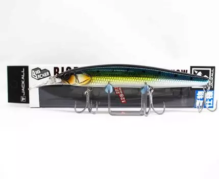 Тонущая приманка Jackall Big Backer Wangan Minnow 128S-LB Seguro Iwashi (4735)
