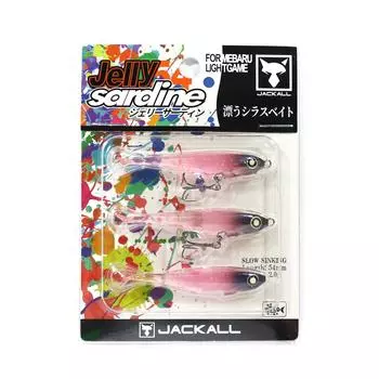 Тонущая приманка Jackall Jelly Sardine 54 мм Pinky Jelly Glow (1372)