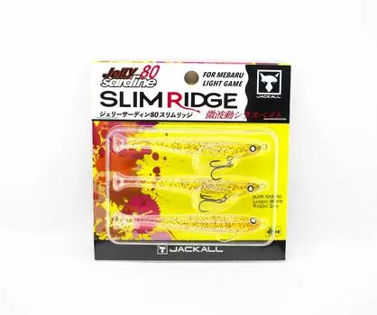 Тонущая приманка Jackall Jelly Sardine 80 мм с тонким хребтом Ami Red Flake (0636)