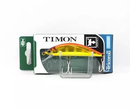 Тонущая приманка Jackall Timon Tricoroll 55 HW Red & Gold Yamame (7712)