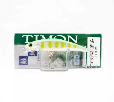 Тонущая приманка Jackall Timon Tricoroll Ryushin 70 HW Wakabazakura Y (0113)