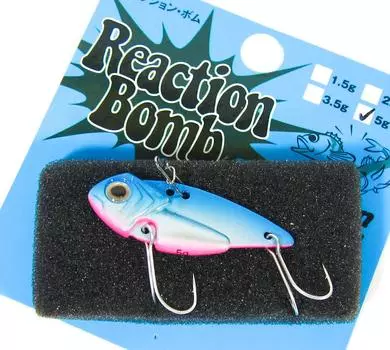 Тонущая приманка Jackson Reaction Bomb Salt Metal Vibration 5 г LBP (5758)