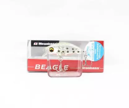 Тонущая приманка Megabass Beagle SS, прозрачная Shirasu (0089)