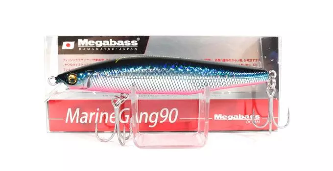 Тонущая приманка Megabass Marine Gang 90S GG Синий Розовый (8311)