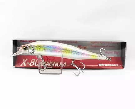 Тонущая приманка Megabass X-80 Magnum GG Rainbow (7079)