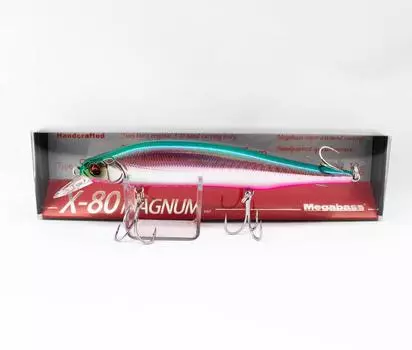 Тонущая приманка Megabass X-80 Magnum GG Bayside Green PB (7048)