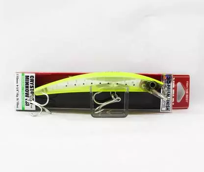 Тонущая приманка Yo Zuri 3D Crystal Minnow 110 мм F1149-GHCS (6188)