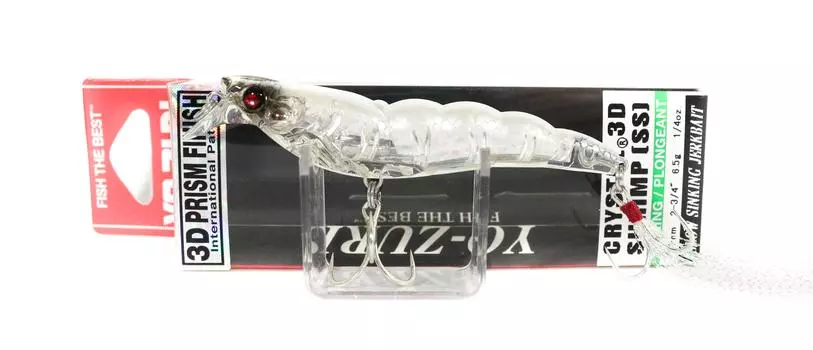 Тонущая приманка Yo Zuri 3D Crystal Shrimp 70 мм R1161-HGS (2486)