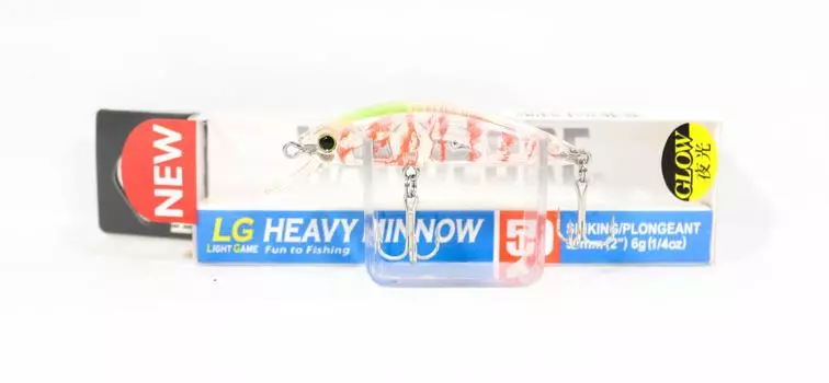 Тонущая приманка Yo Zuri Duel Hardcore LG Heavy Minnow 50S F1200-LSOA (2427)