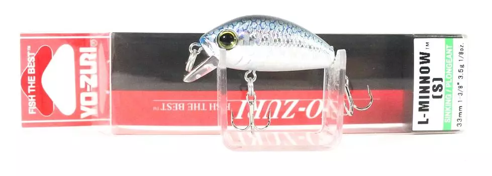 Тонущая приманка Yo Zuri L Minnow 33 мм F1166-M102 (2653)