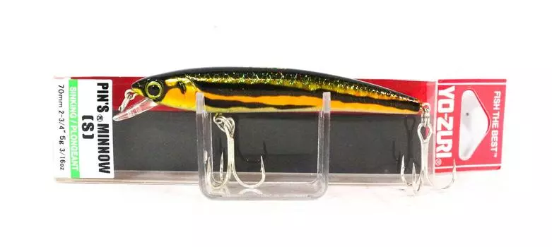 Тонущая приманка Yo Zuri Pin S Minnow 70 мм F1165-M37 (3810)