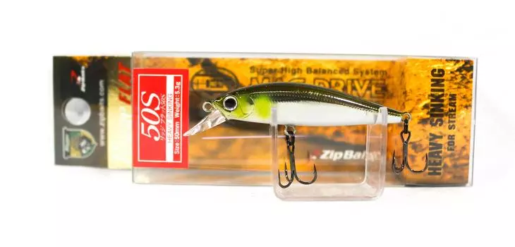 Тонущая приманка Zipbaits Rigge Flat Heavy 50S 820 (4096)