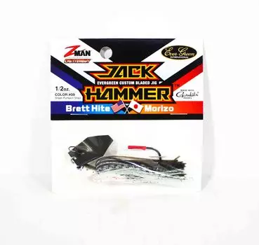 Тонущая приманка Zman Chatterbait Jackhammer 1/2 унции Green Pumpkin Shad (0591)