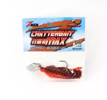 Тонущая приманка Zman Chatterbait Mini Max 1/4 унции Fire Craw (7845)
