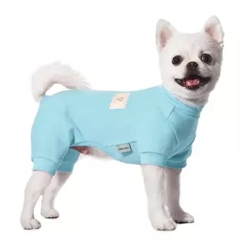 TONY HOBY Dog Small Dog Мягкая хлопковая комната для дома Простая пижама, осень/зима, одежда, 100% ткань, одежда, одежда для дома, использование, однотонная,