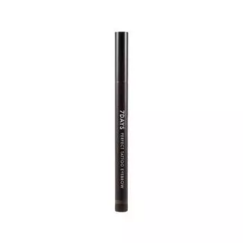 Tony Moly 1+1 7DAYS Perfect Tattoo Eyebrow, 04 Темно-коричневый, 1 шт.