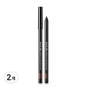 Tony Moly Back Gel Miracle Fit Super Proof Pencil Liner 0.5g, 01 True Black, 2 pcs.