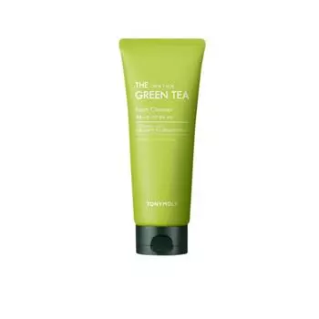 Tony Moly Большая емкость The Moist Green Tea Foam Cleanser, 300 мл, 1 шт.