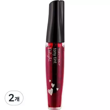 Tony Moly Delight Tony Tint, 02 Красный, 8,3 мл, 2 шт.