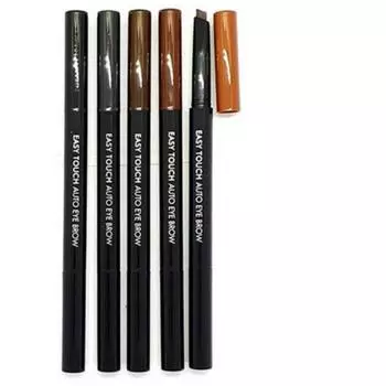 Tony Moly Easy Touch Auto Eyebrow 0.4g, 03 Dark Brown, 3 pcs.