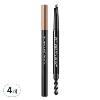 Tony Moly Easy Touch Auto Eyebrow 0.4g, 05 Brown, 4 pcs.