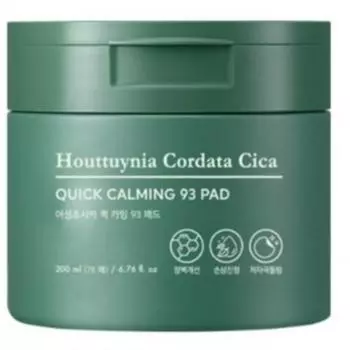 Tony Moly Eoseongchocica Quick Calming 93 Pads 200ml, 70 pieces, 1 piece
