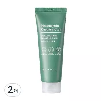 Tony Moly Houttuynia cordata Cica Quick Soothing Cleansing Foam, 2 упаковки, 150 мл