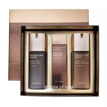 Tony Moly Intense Care Gold 24K Snail Homme 2-piece set